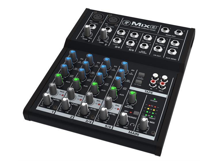 Mackie MIX8 8 Channel Compact Mixer